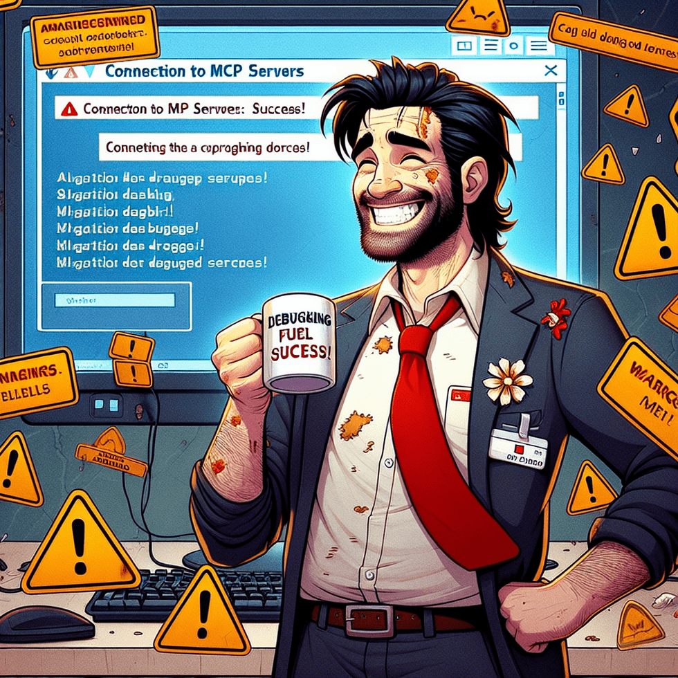 Bob configuring his quantum workflow on a cartoon laptop