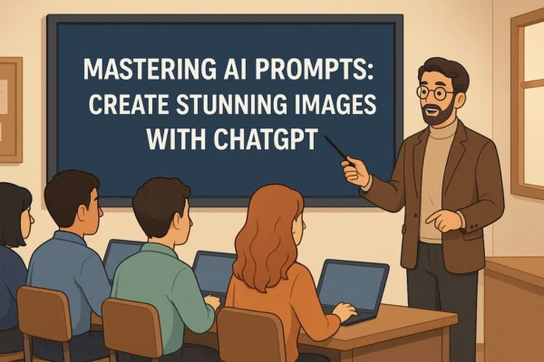 Crafting Powerful Prompts for Stunning AI Images with ChatGPT AI Prompt Crafting techniques for stunning image generation